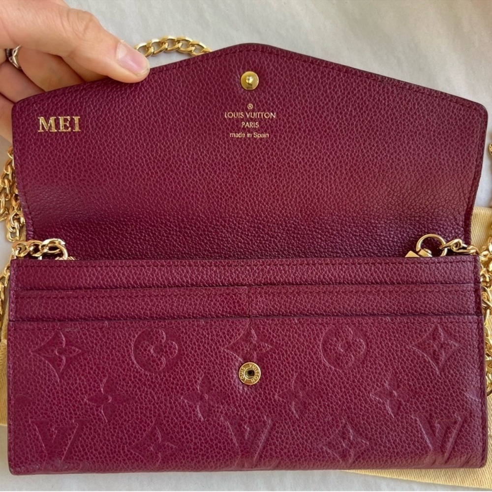 Authentic Louis Vuitton Curieuse Sarah Wallet - Picture 4 of 9